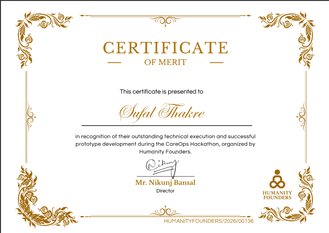 Complete End-to-End Web Development certificate