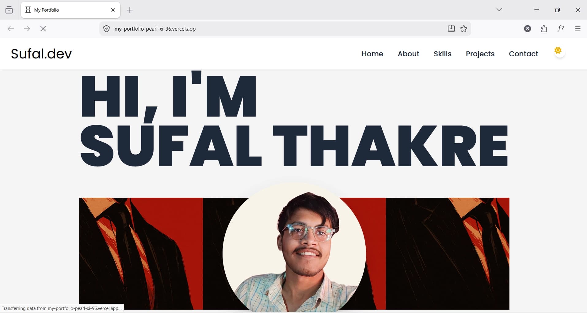 Personal Portfolio Website
